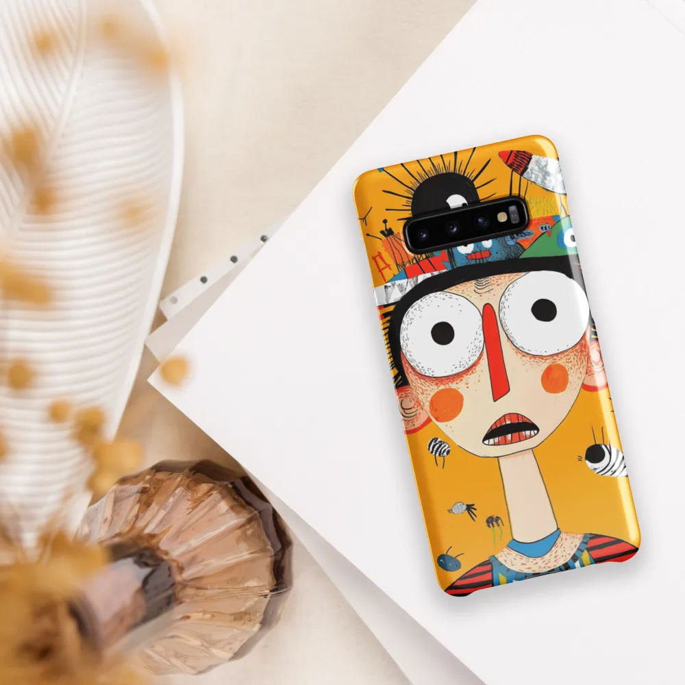 Whimsical Thoughts | Phone Case |  S10 Plus | Snap Case | Glossy