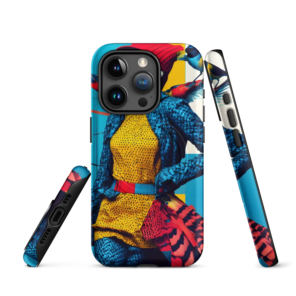 Vibrant Fusion of Nature and Fashion