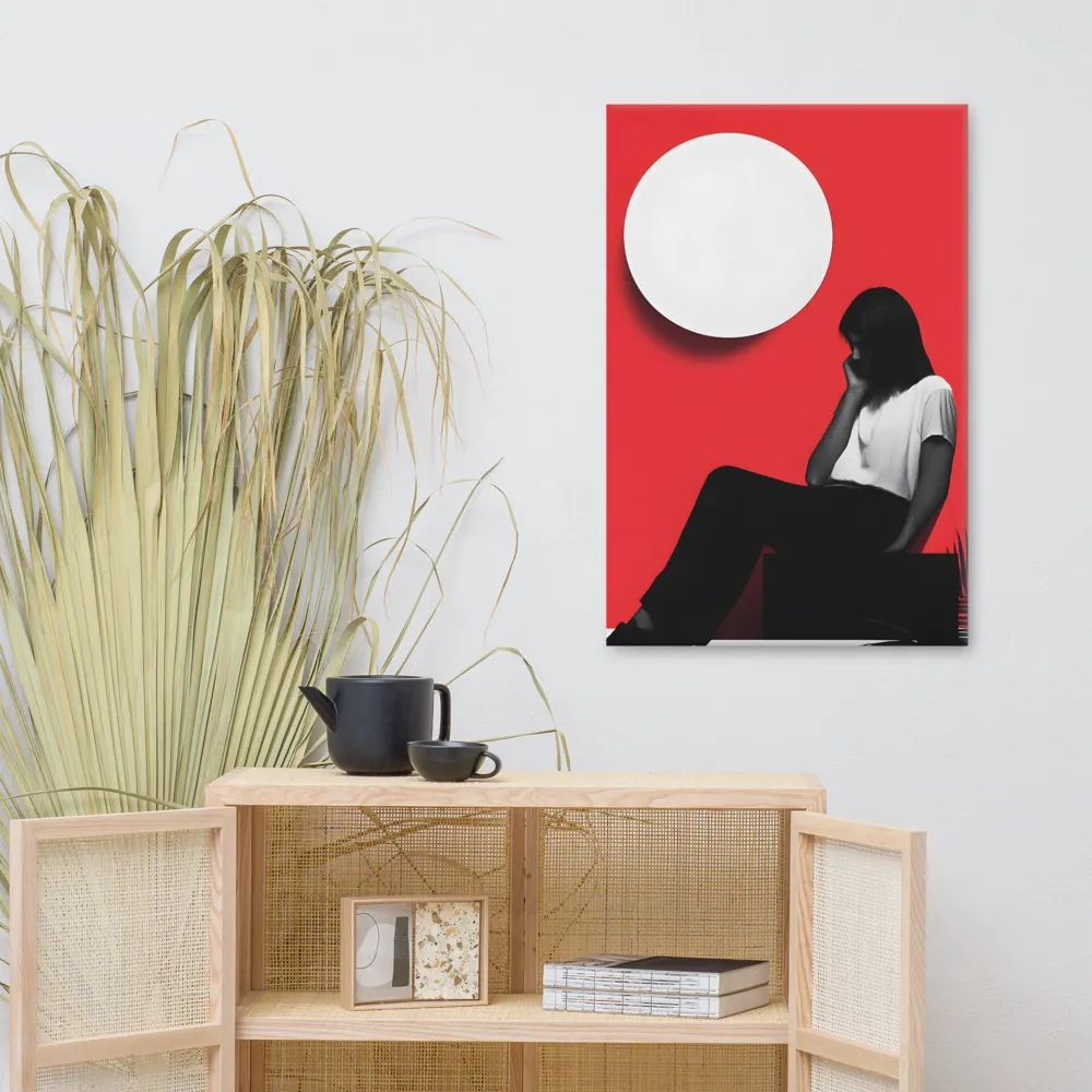 Contemplation in Red