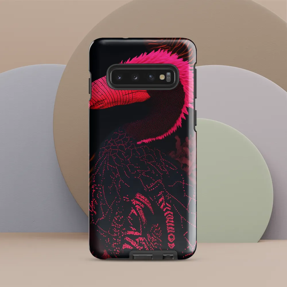Tropical Echoes: A Modern Avian Portrait