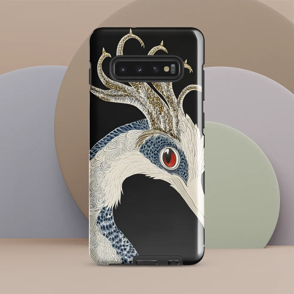 Elegance of the Majestic Peacock | Phone Case |  S10 Plus | Tough Case | Glossy