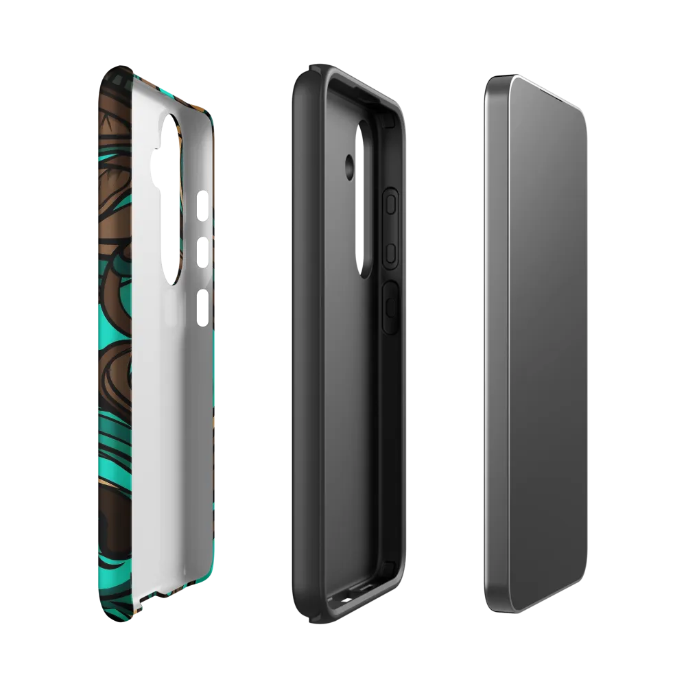 Fluctuating Currents | Phone Case |  S24 | Tough Case | Matte