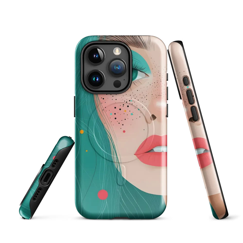 A Playful Portrait: Turquoise Temptation