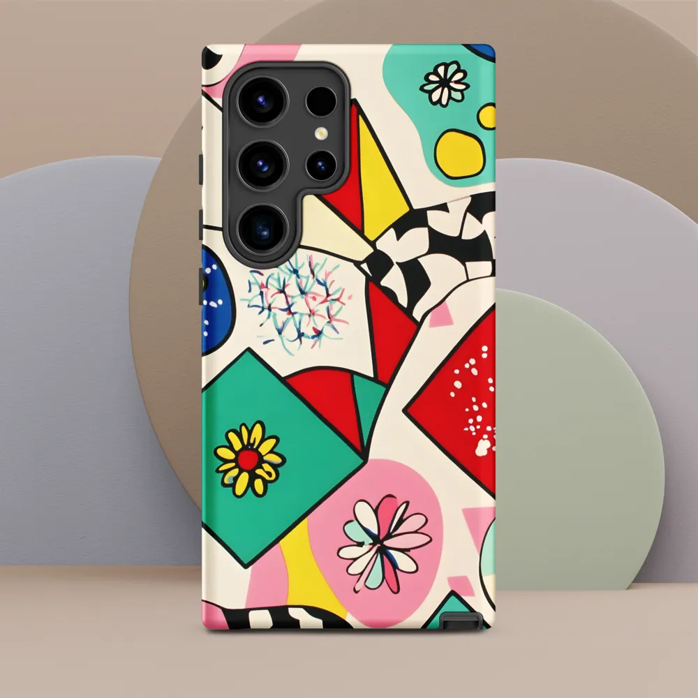 Joyful Geometry: A Playful Dance of Shapes and Colors