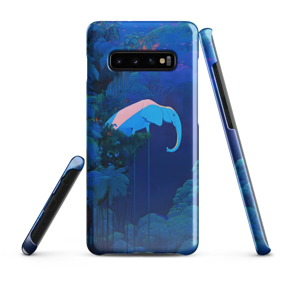 Floating Dreams: The Elephant in the Jungle | Phone Case |  S10 Plus | Snap Case | Glossy