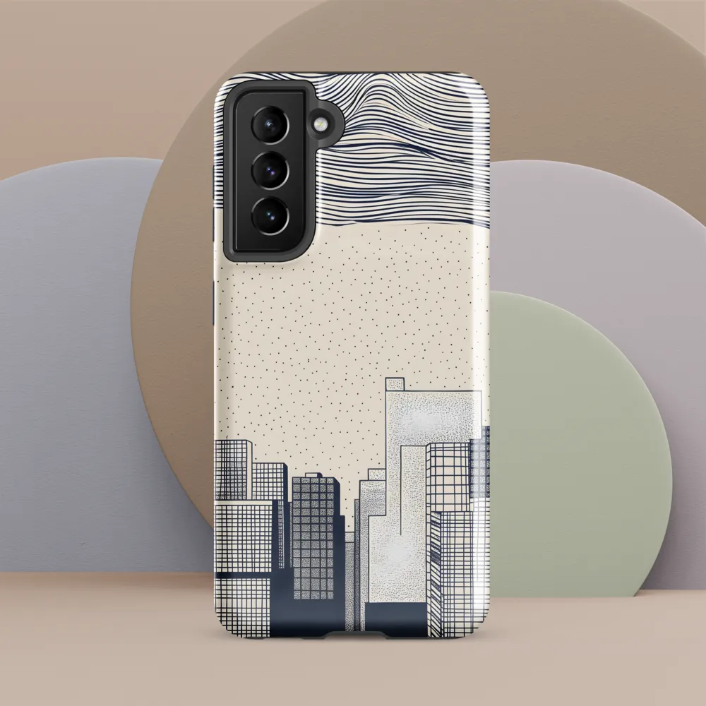 Urban Patterns: A Minimalist Skyline