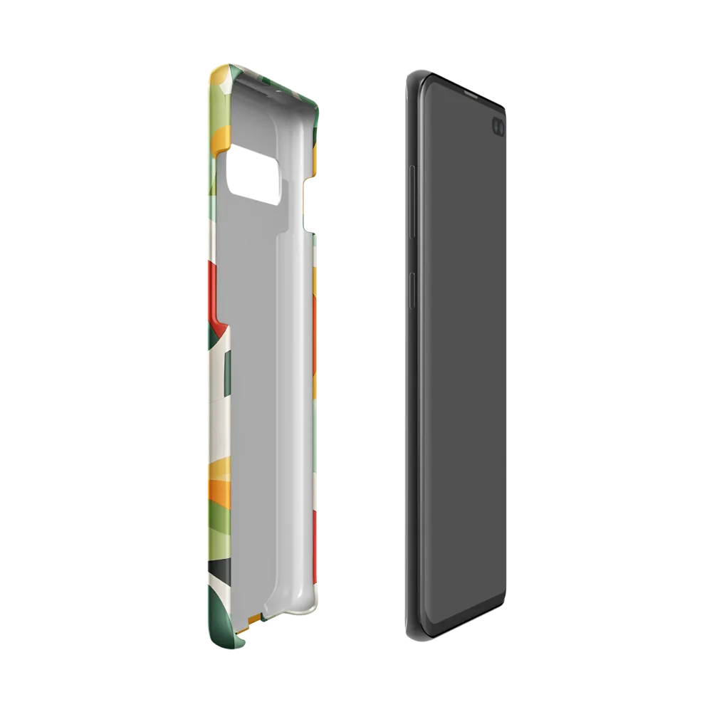 Harmony in Shapes: A Playful Abstract Design