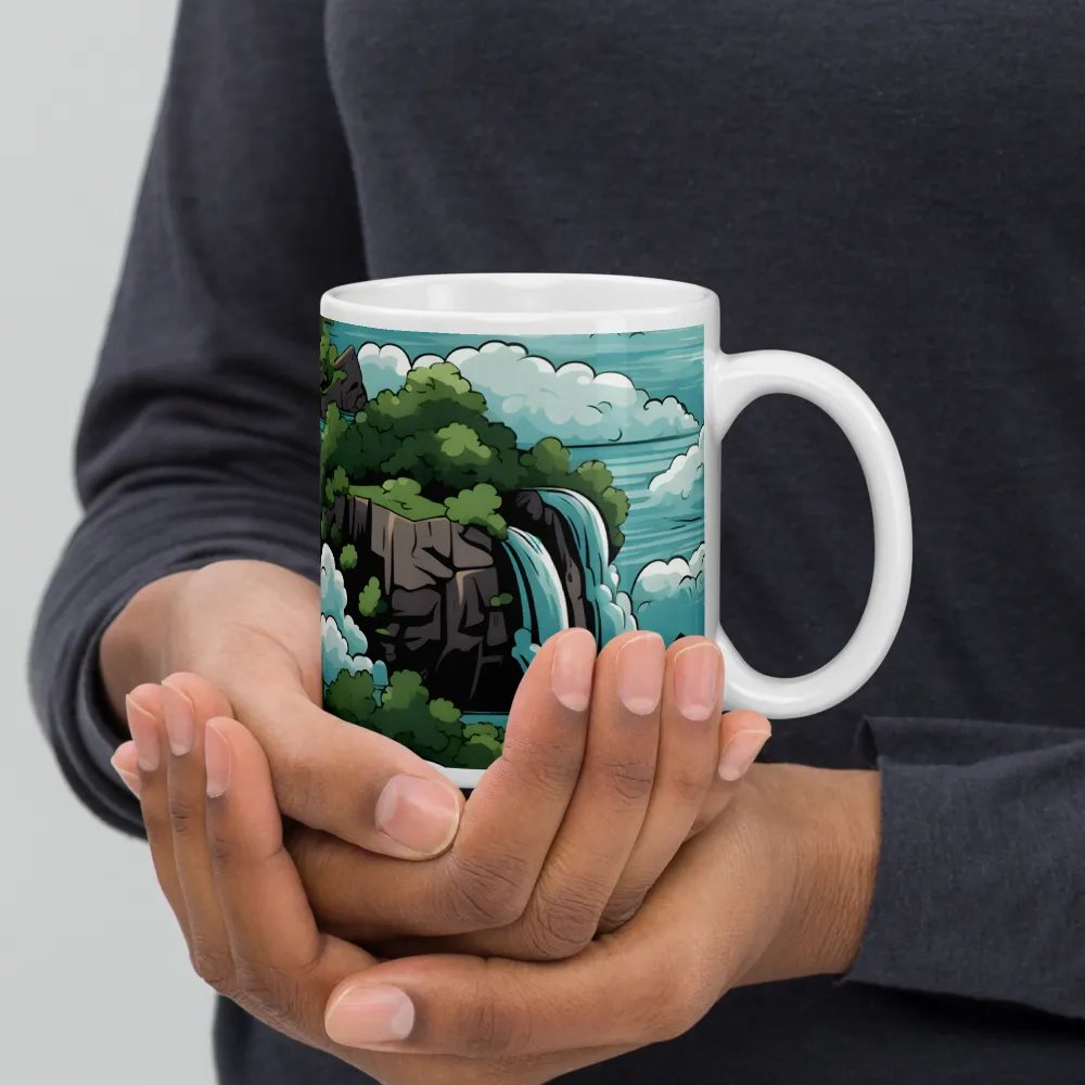 Harmonious Cascades | Mugs | Multiple Sizes & Colors