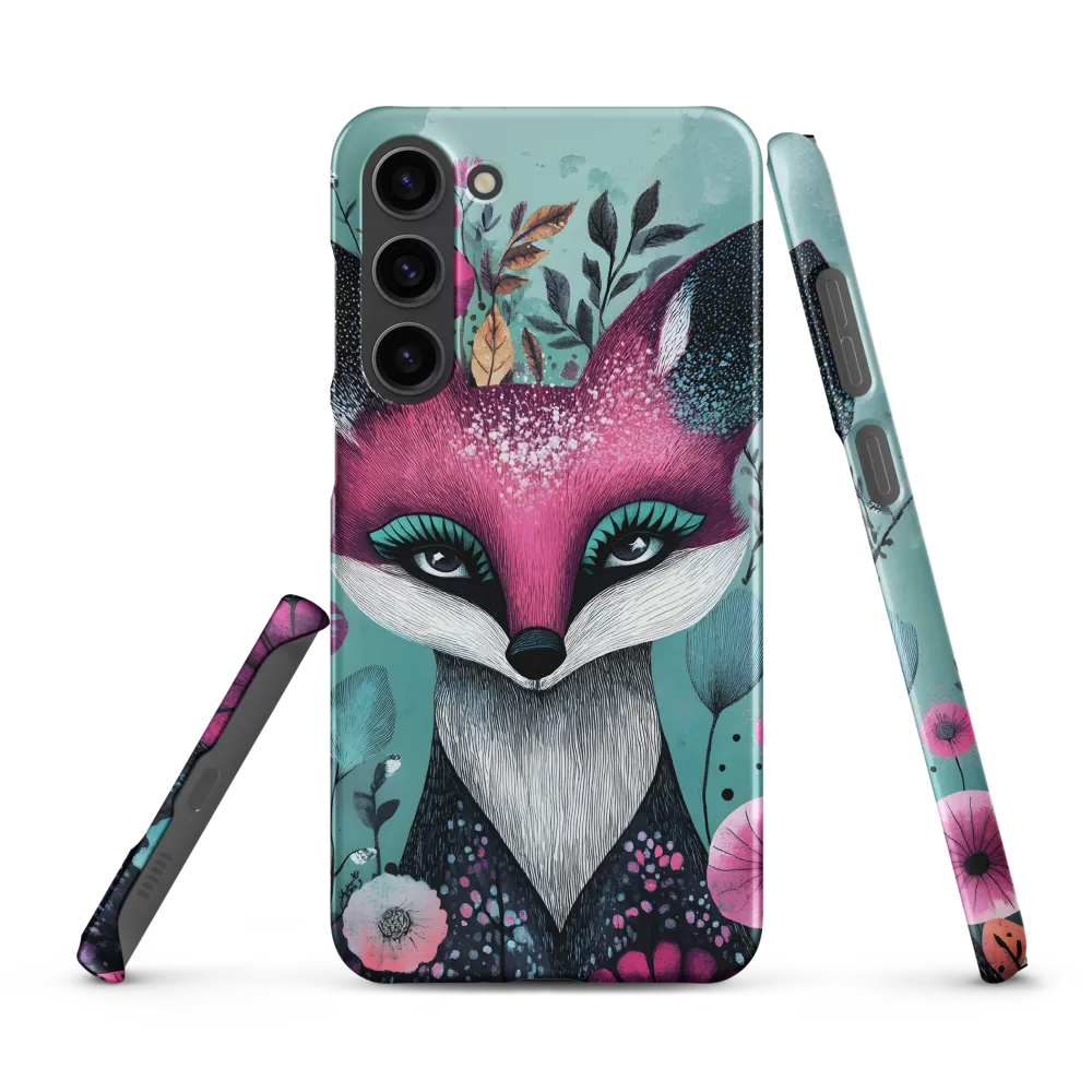 Whimsical Fox Among Blossoms