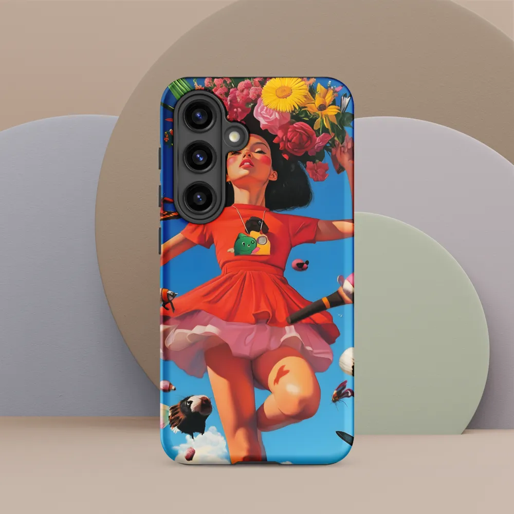 Joyful Whimsy | Phone Case |  S24 | Tough Case | Matte