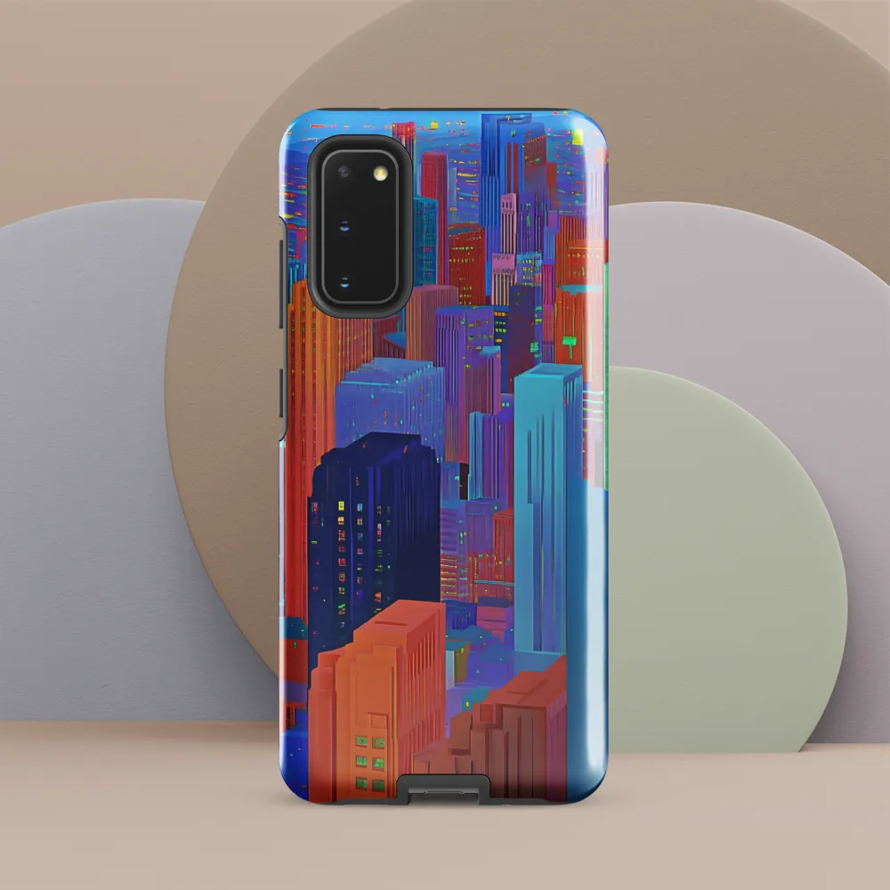 Vibrant Metropolis in Twilight