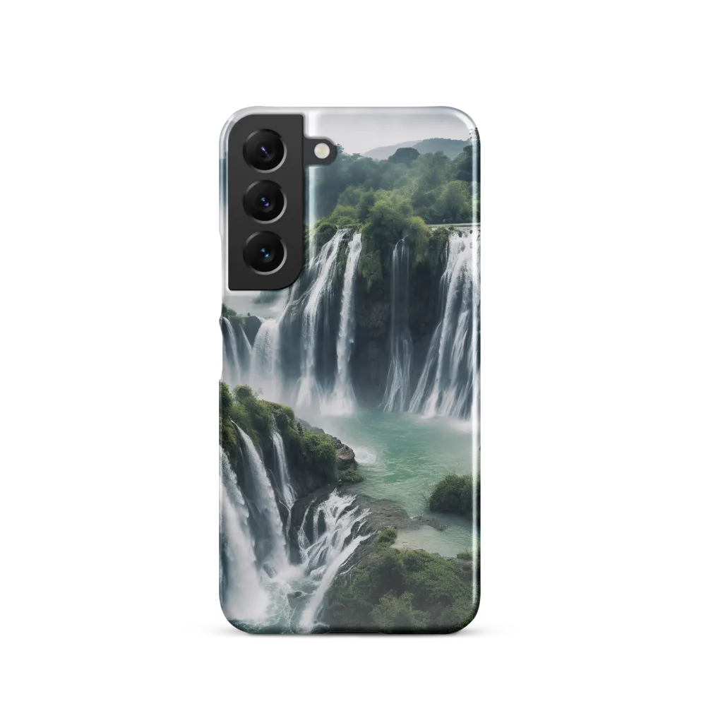 Whispers of the Cascades | Phone Case |  S22 | Snap Case | Glossy