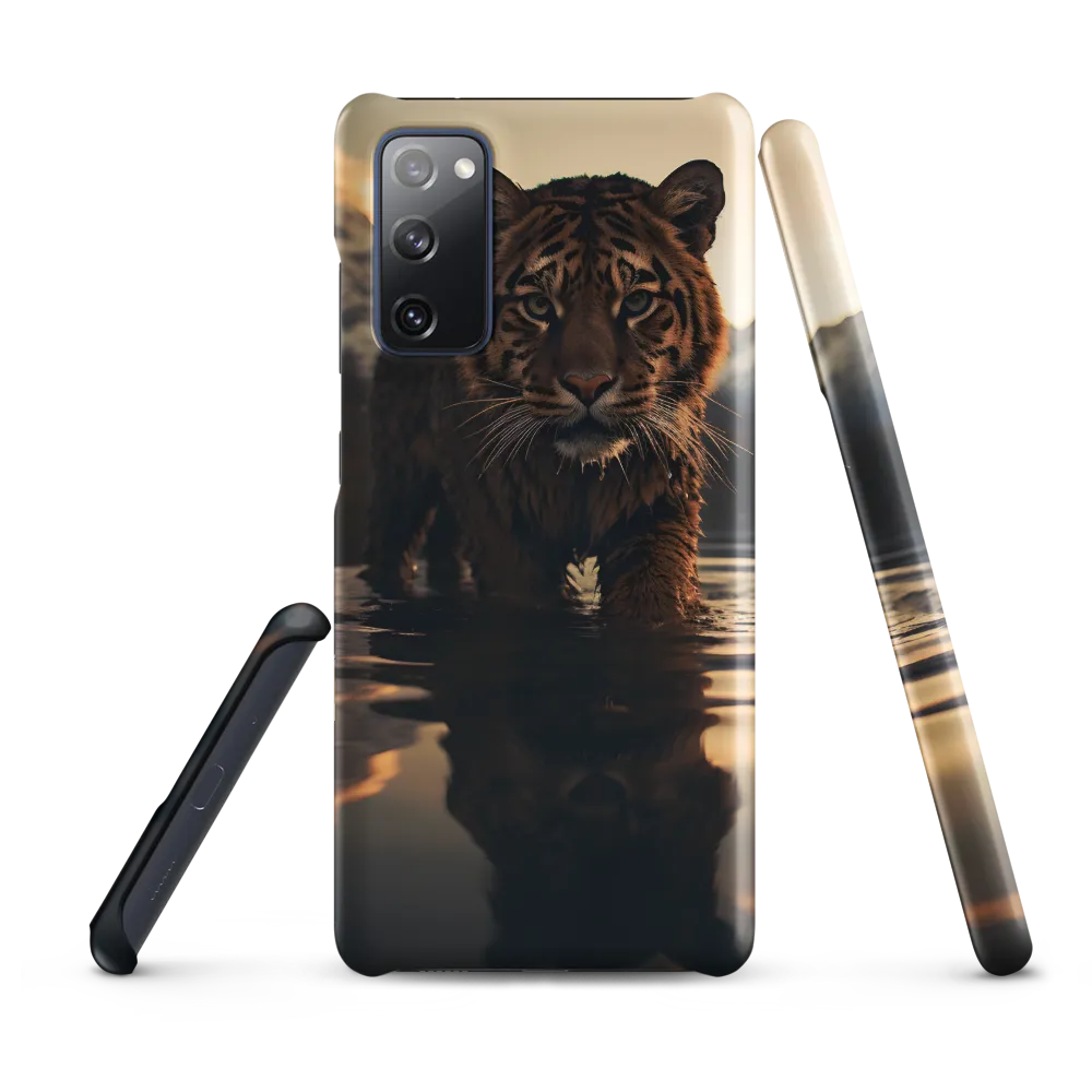 Majestic Reflection: The Tiger's Domain