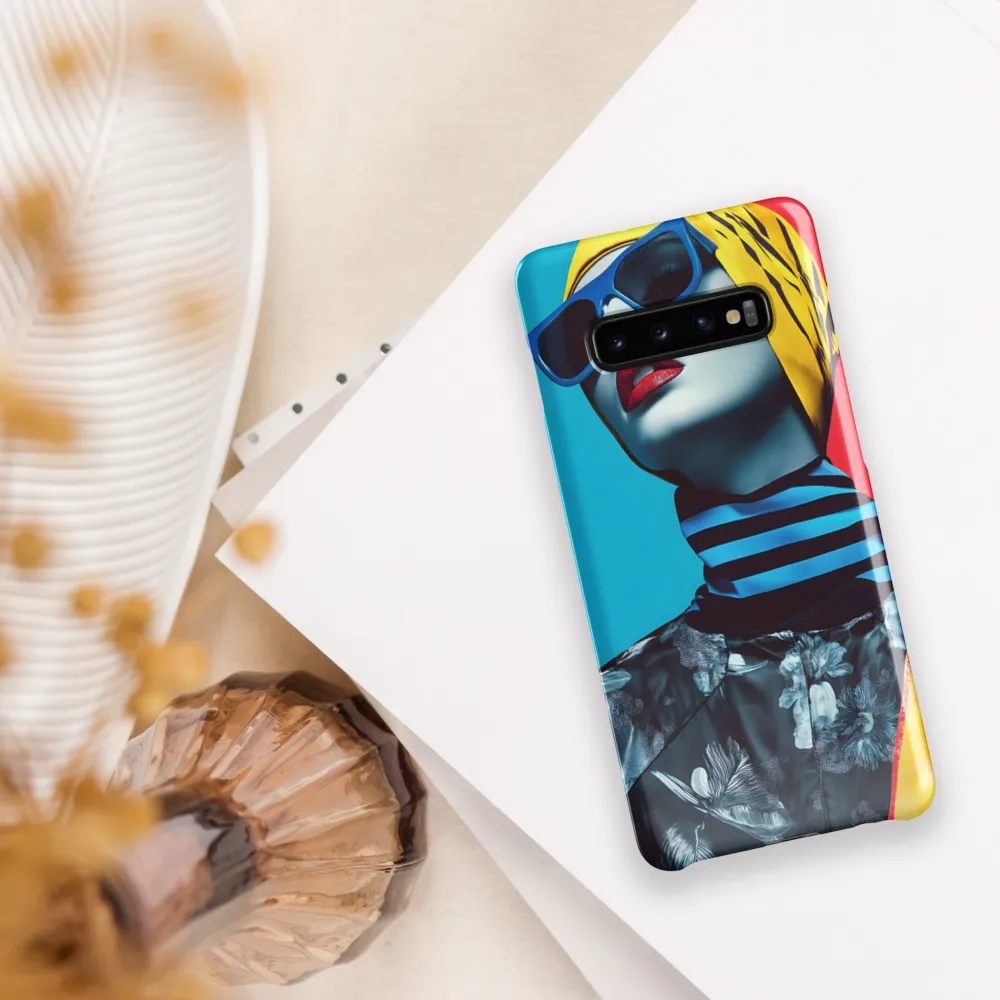 Vibrant Elegance in Modern Fashion | Phone Case |  S10 Plus | Snap Case | Glossy