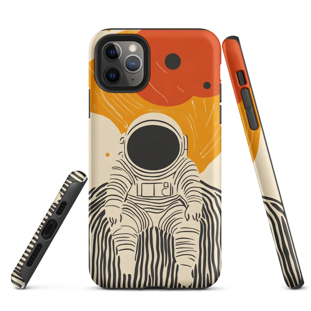 Astronaut in Cosmic Thoughts | Phone Case |  11 Pro Max | Tough Case | Matte
