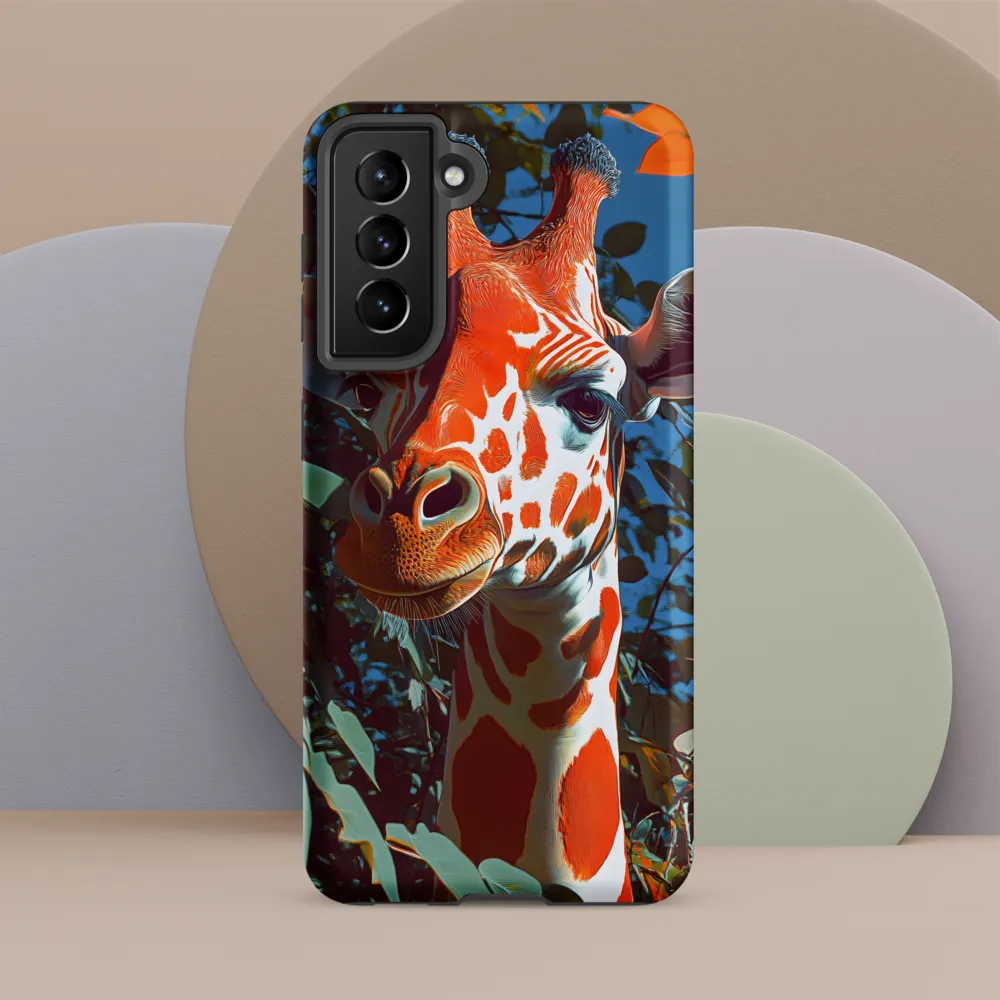 Giraffe in the Lush Canopy
