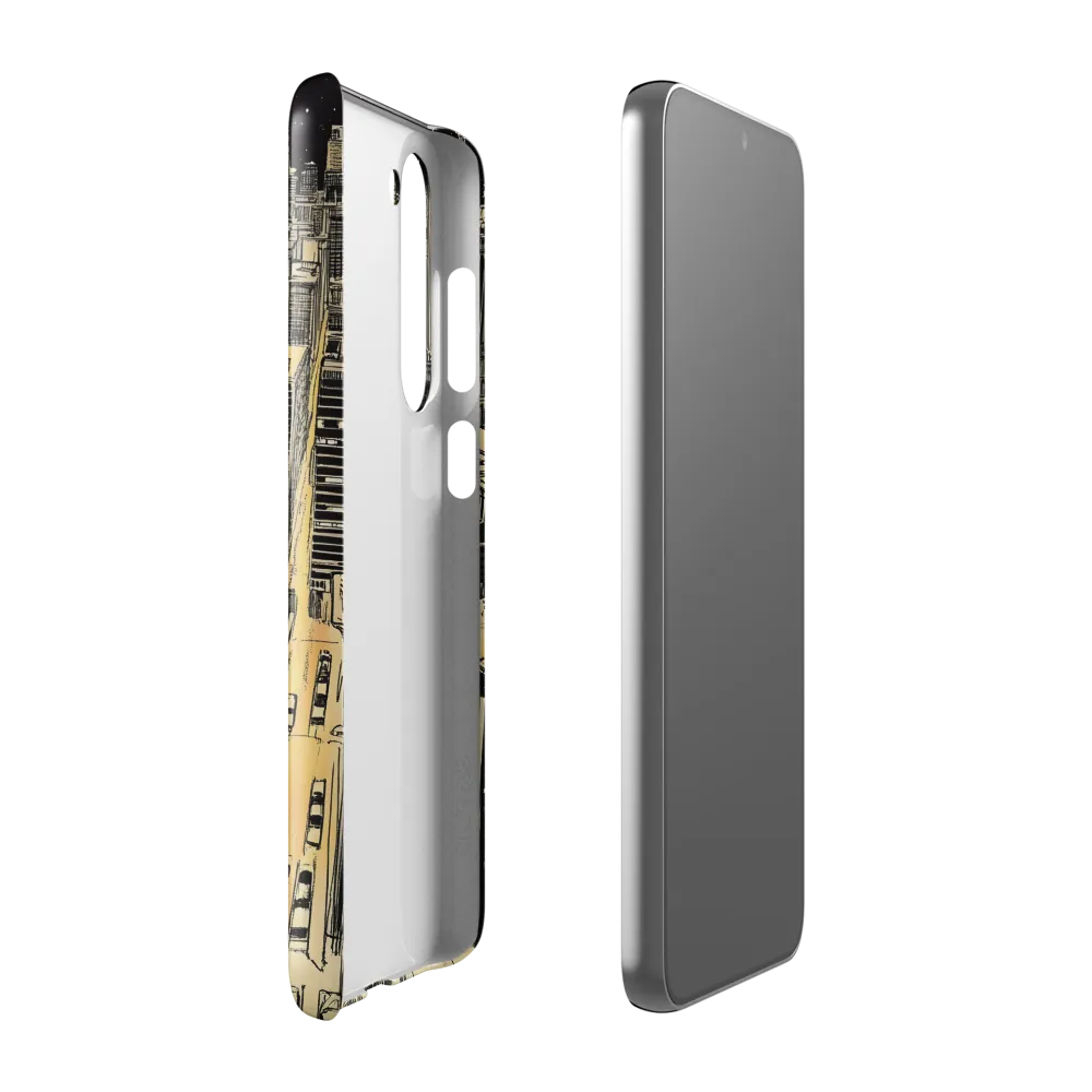 Nostalgia of the City at Night | Phone Case |  S23 Plus | Snap Case | Glossy