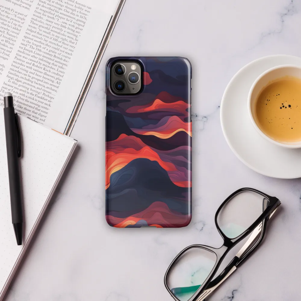 Ethereal Waves of Color | Phone Case |  11 Pro Max | Snap Case | Glossy