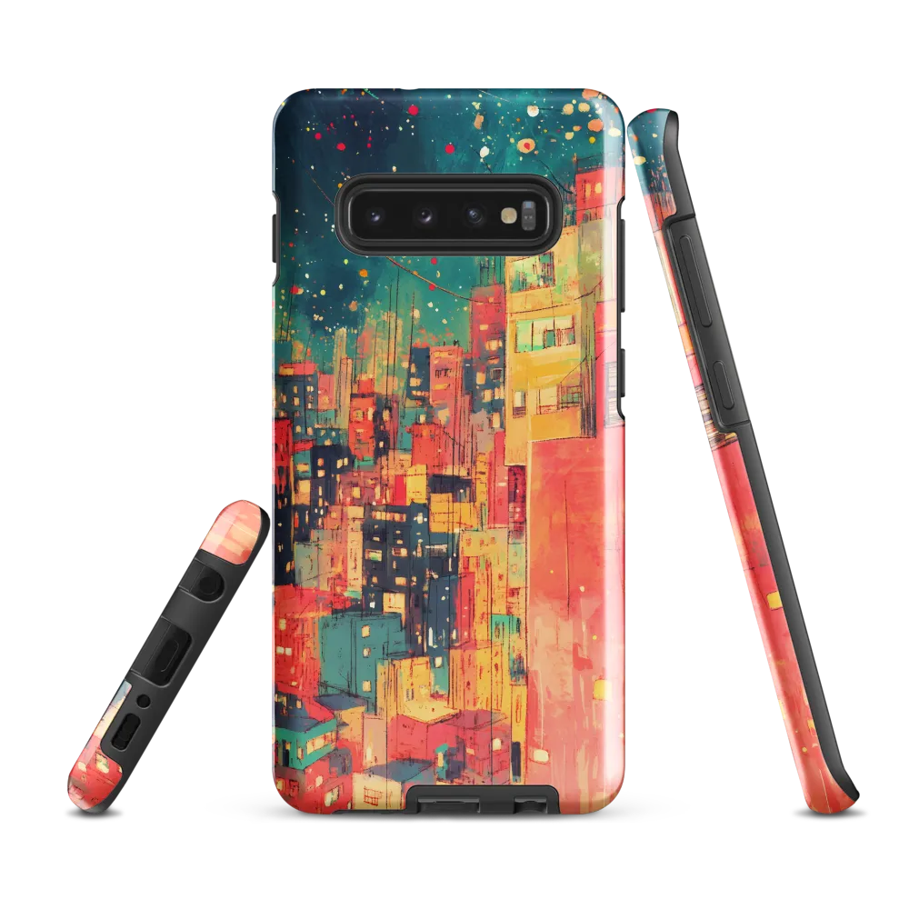 City of Dreams: A Nocturnal Reverie | Phone Case |  S10 Plus | Tough Case | Glossy