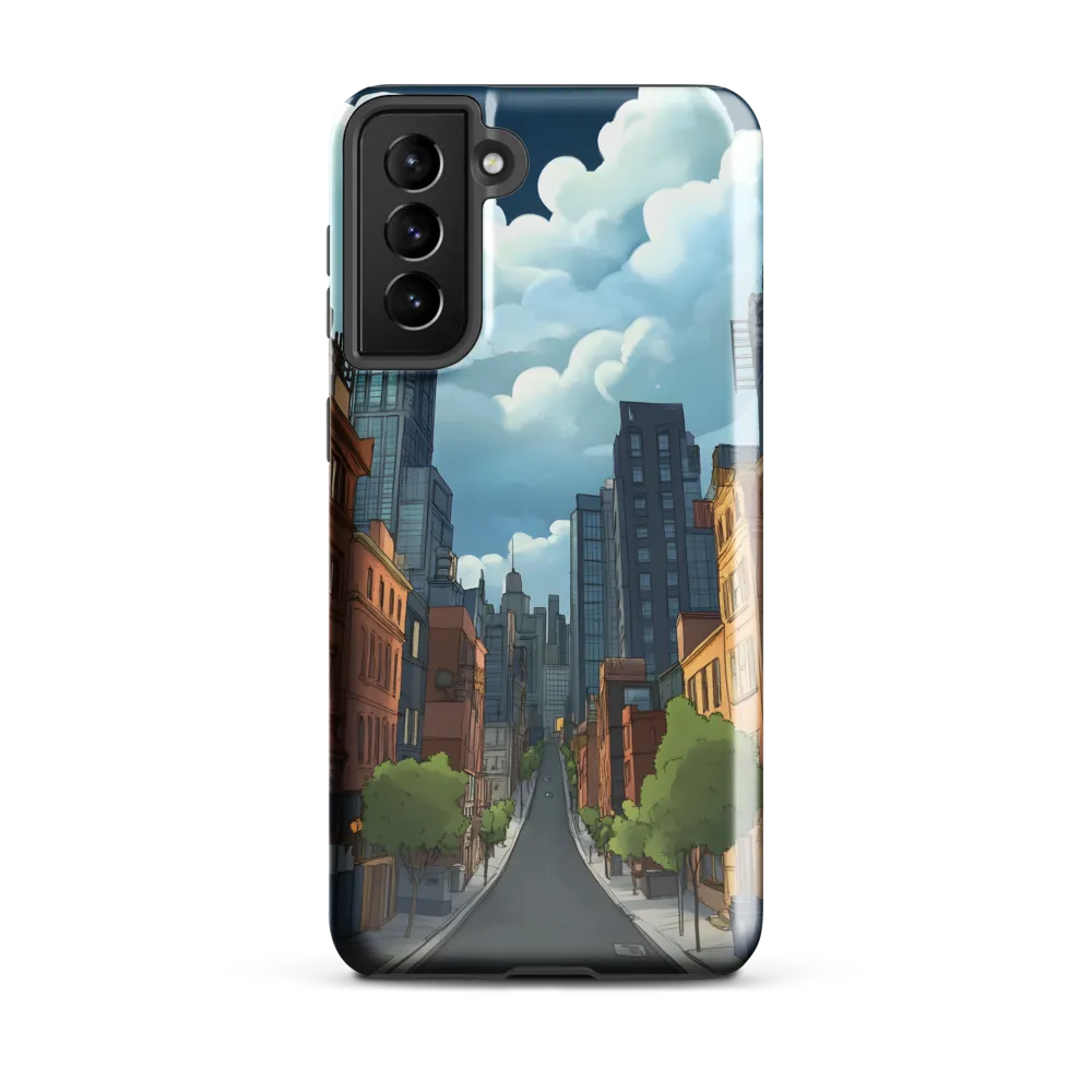 Urban Serenity: A Digital Cityscape