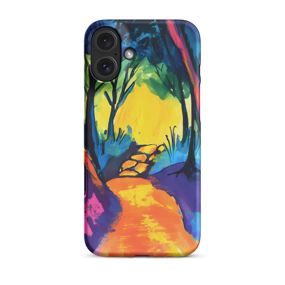 Path Through a Vibrant Forest