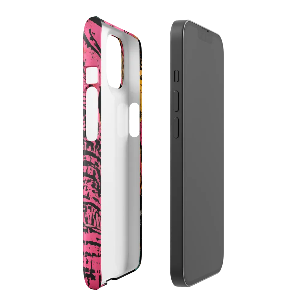 Bold Encounter: The Vibrant Elephant | Phone Case |  14 | Snap Case | Glossy