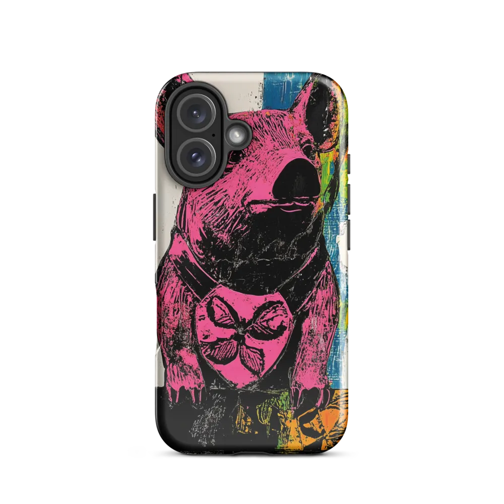 Vibrant Hearted Pig