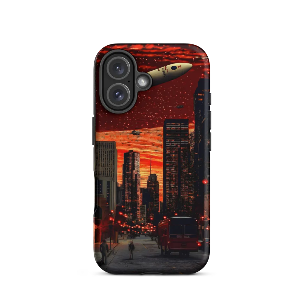 Cosmic Urban Symphony | Phone Case |  16 | Tough Case | Matte