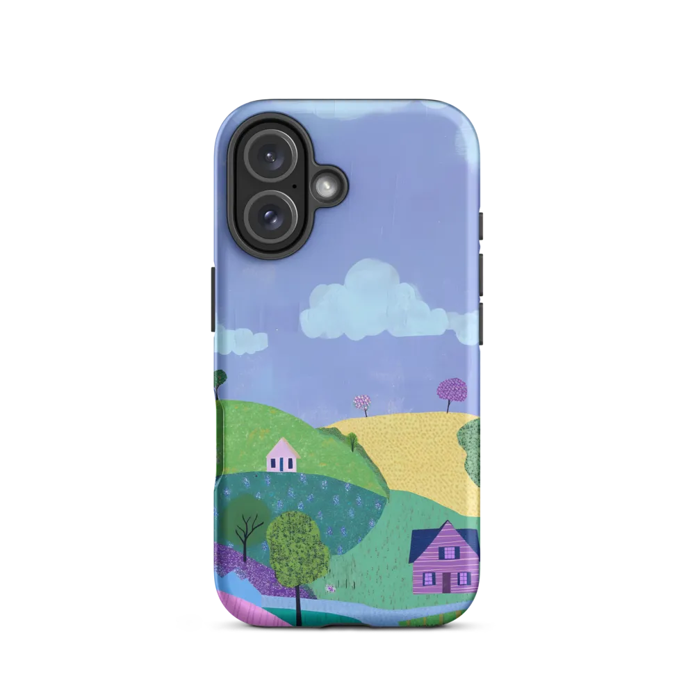 Whimsical Hills and Quaint Homes