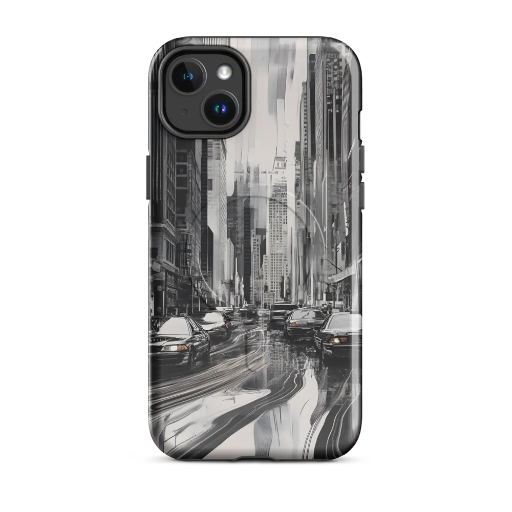 Reflections of Urban Life | Phone Case |  14 Plus | MagSafe® Tough Case | Glossy