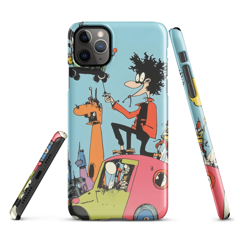 Whimsical Urban Adventure | Phone Case |  11 Pro Max | Snap Case | Glossy