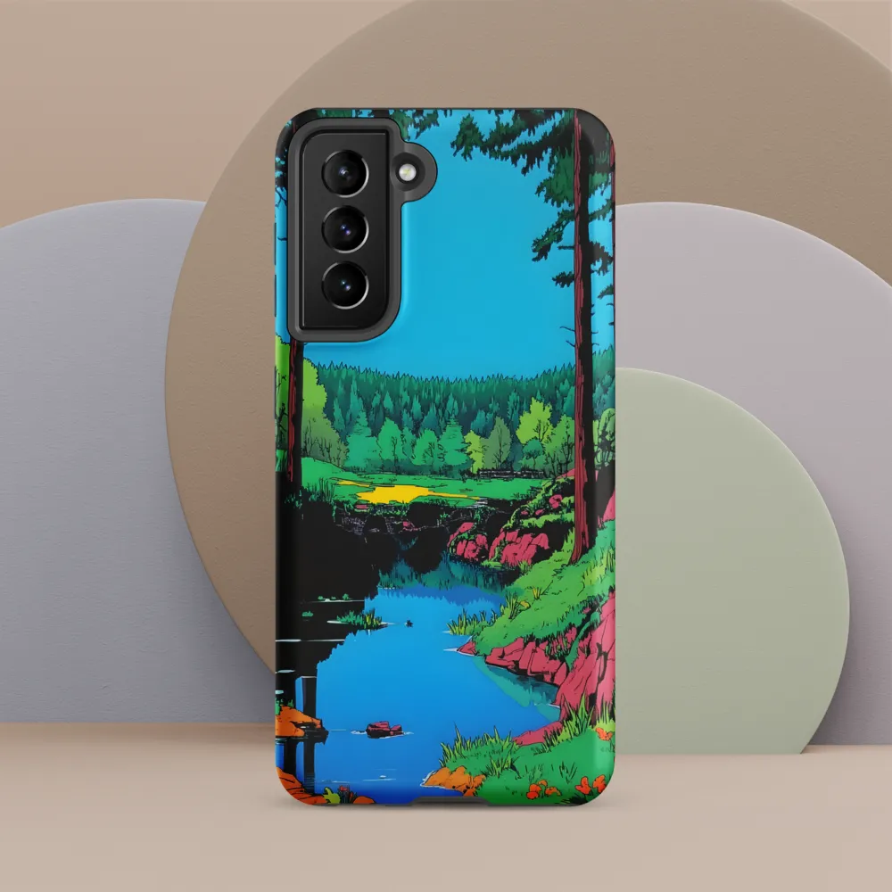 Tranquil Reflections: A Vibrant Landscape