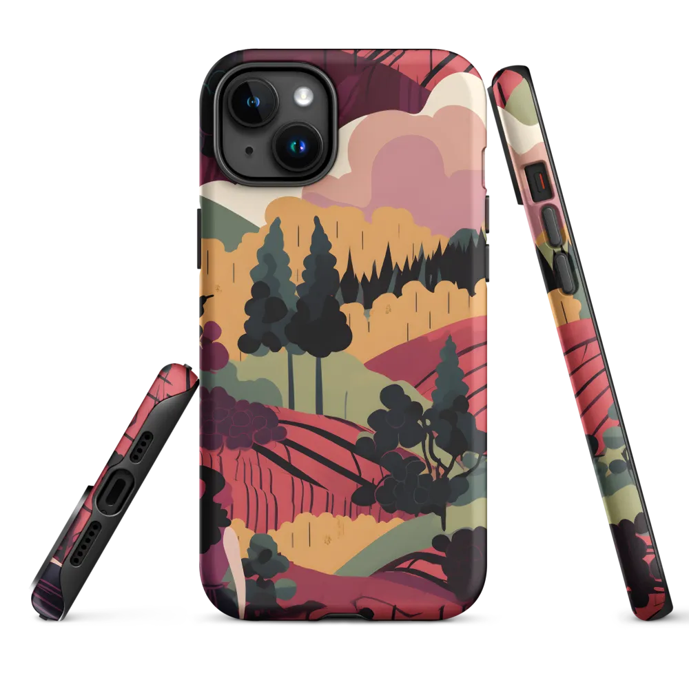 Harmonious Landscapes | Phone Case |  15 Plus | Tough Case | Matte