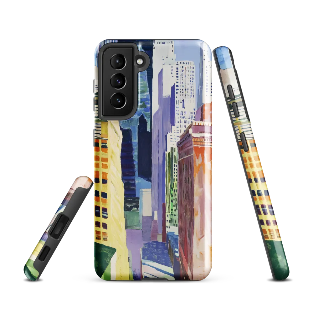 Urban Symphony in Color | Phone Case |  S21 | Tough Case | Glossy