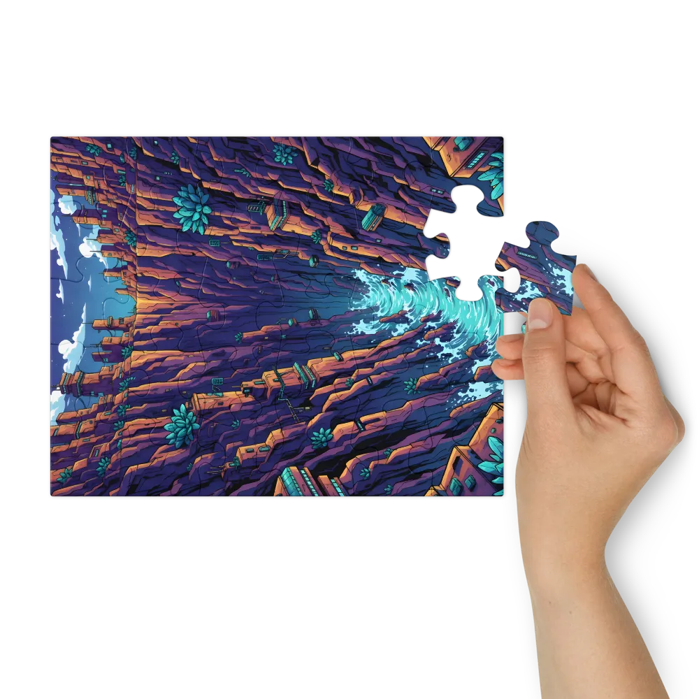 Rift City 
 Jigsaw Puzzle in Tin Box