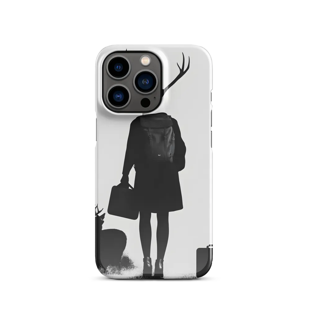 Antlered Reflections | Phone Case |  13 Pro | Snap Case | Glossy