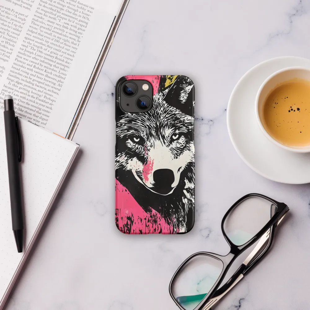 Intense Gaze of the Wolf