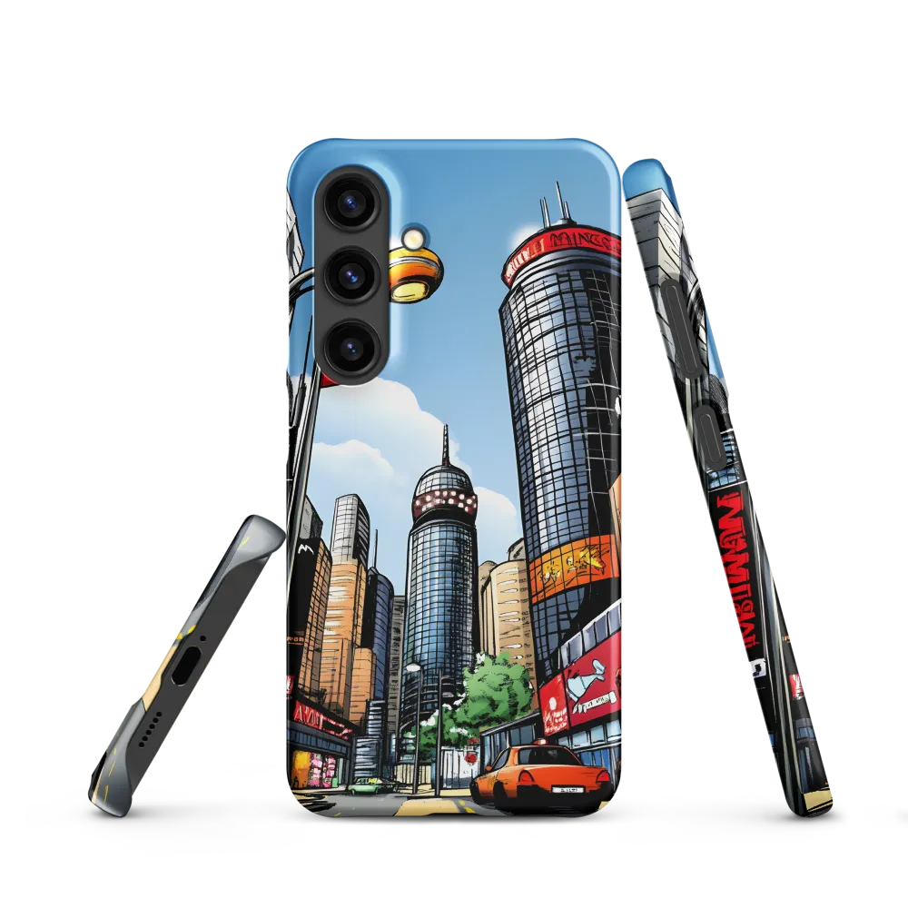 Urban Pulse: A Comic Cityscape