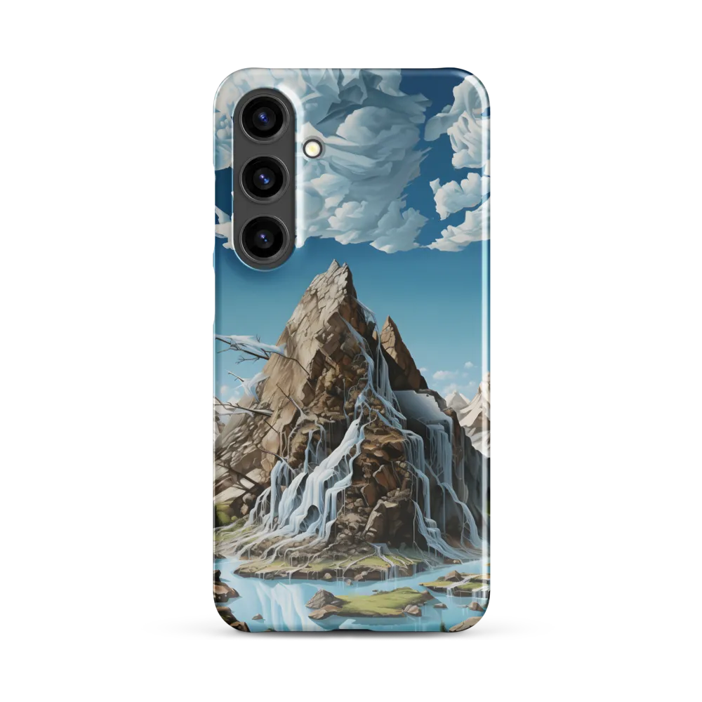 Majestic Cascade: A Mountain Masterpiece