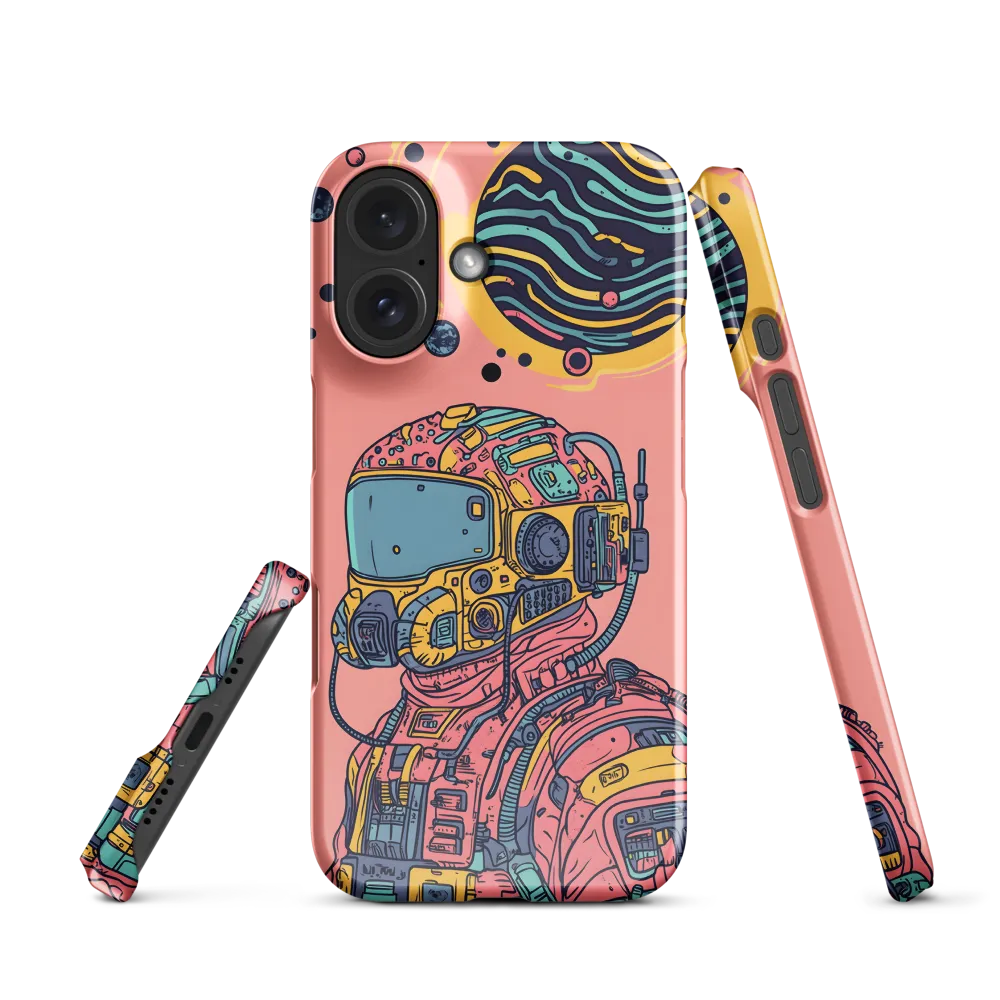 Exploration Beyond: A Digital Astronaut | Phone Case |  16 | Snap Case | Glossy