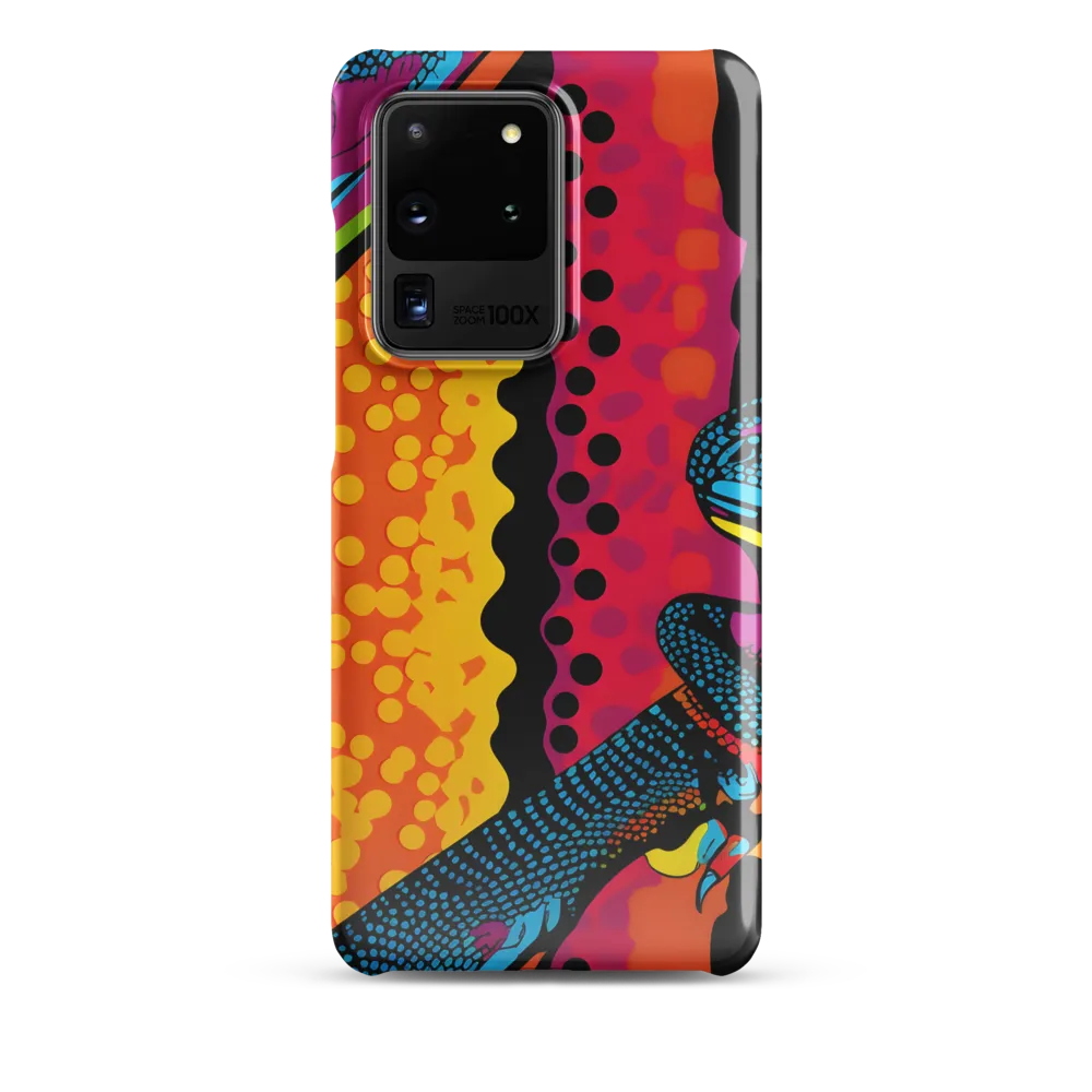 Colorful Encounters: The Playful Geckos