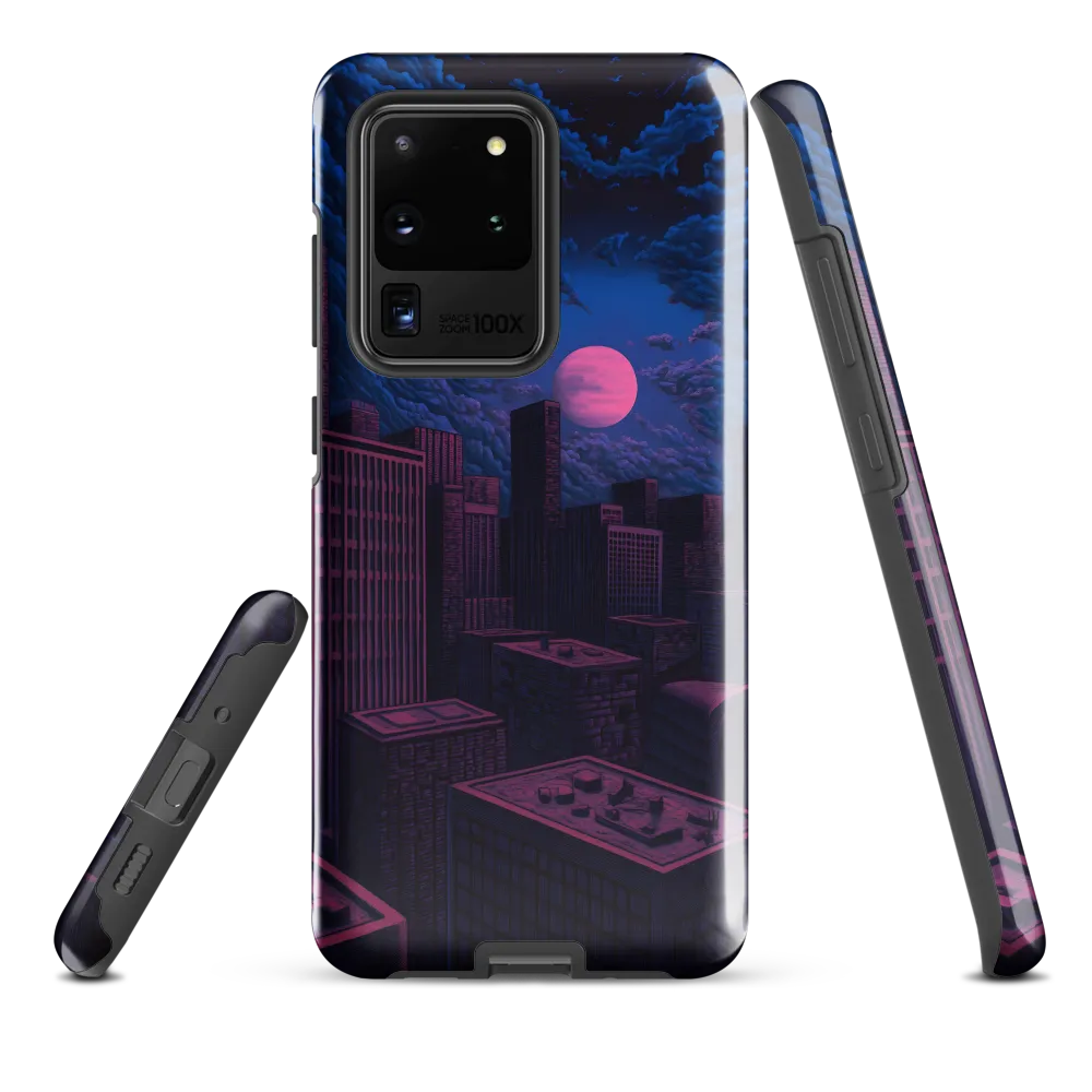 Moonlit Urban Dreams | Phone Case |  S20 Ultra | Tough Case | Glossy