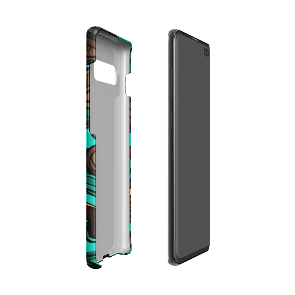 Fluctuating Currents | Phone Case |  S10 | Snap Case | Matte