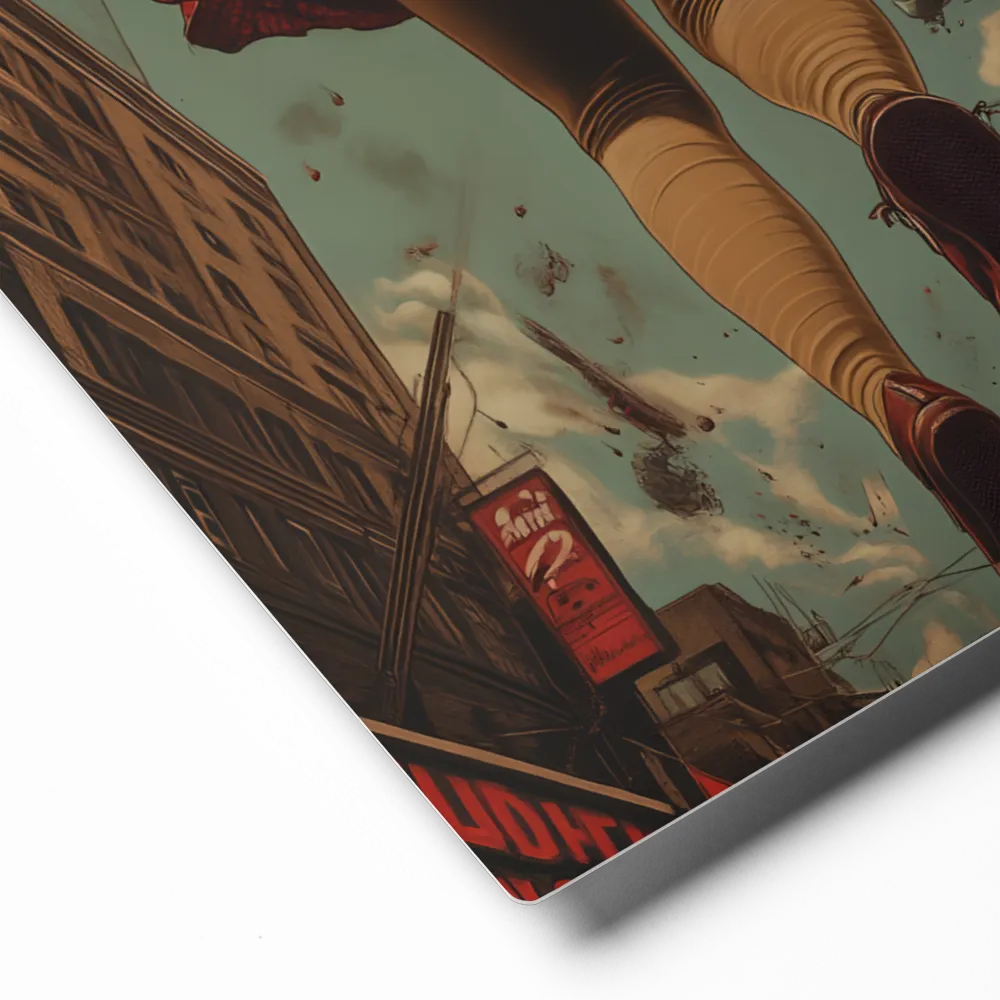 Flight of the Urban Dreamer | Metal Print | 8″×10″
