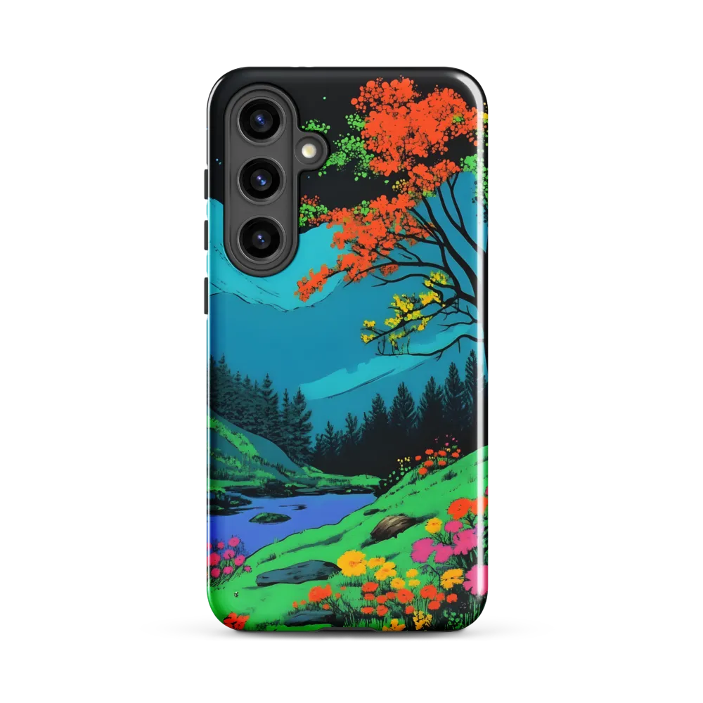 Neon Dreams: A Vibrant Landscape