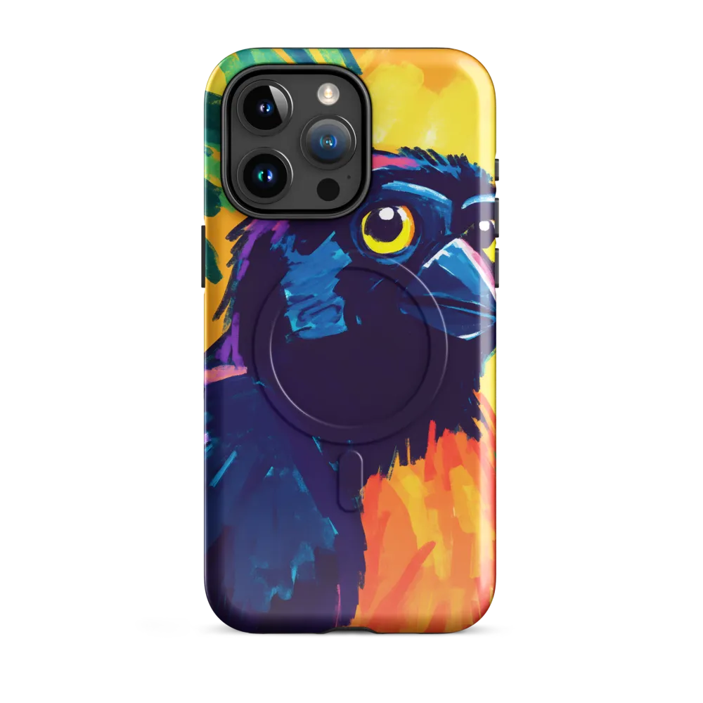 Vivid Avian Encounter
