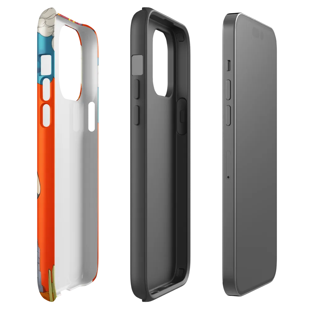 Eruption of Power | Phone Case |  14 Pro Max | Tough Case | Glossy