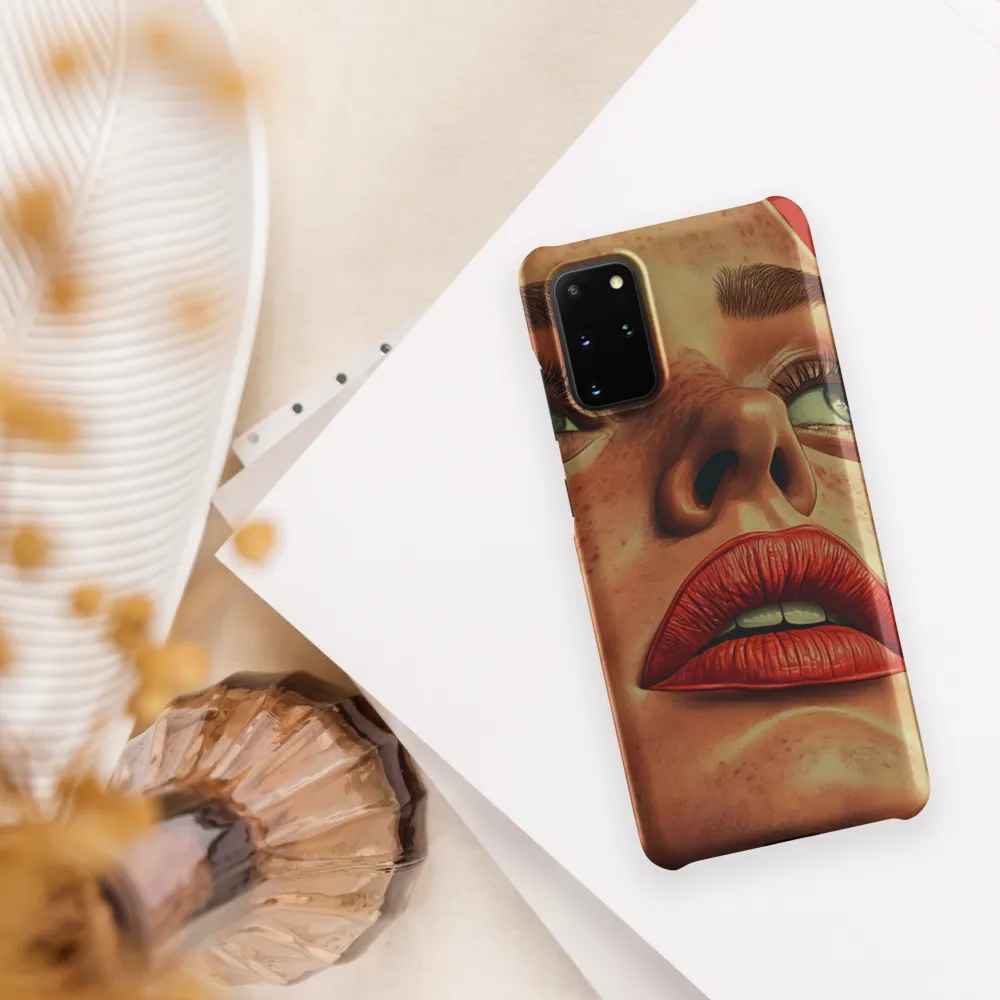 Red Intensity: A Portrait of Elegance