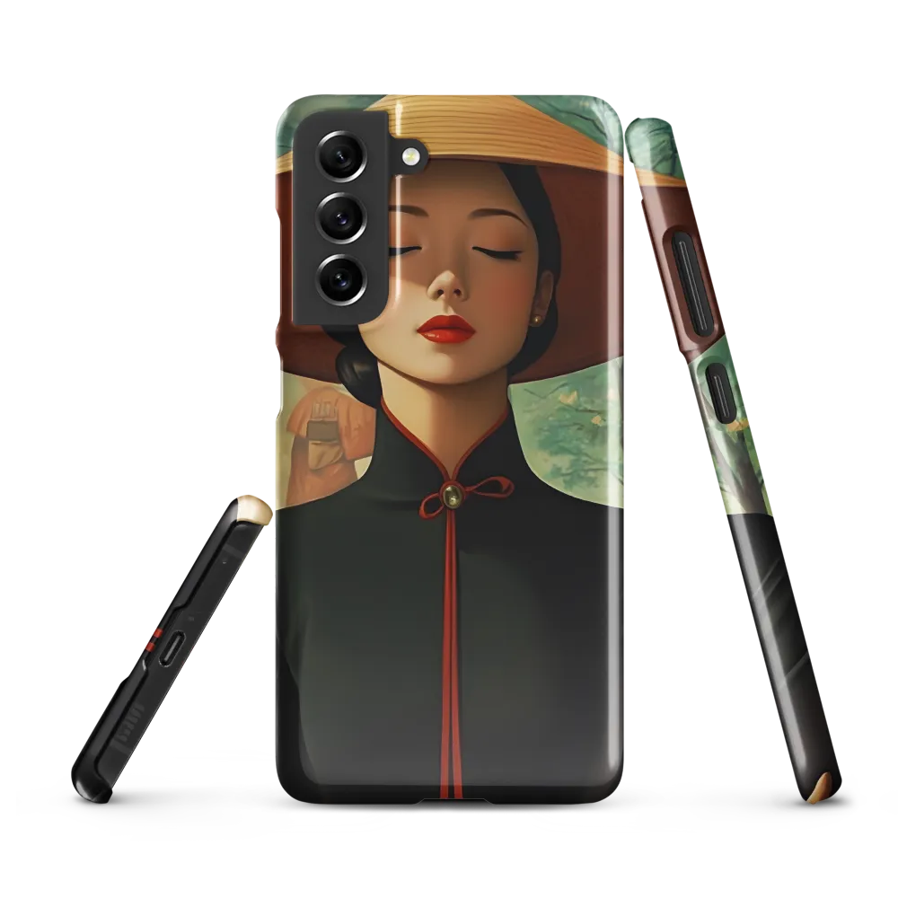 Elegance in Tranquility | Phone Case |  S21 FE | Snap Case | Glossy
