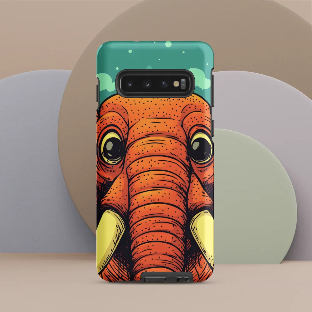 Whimsical Majesty: The Playful Elephant